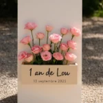 Panneau Floral Bienvenue Stop Trottoir MCA